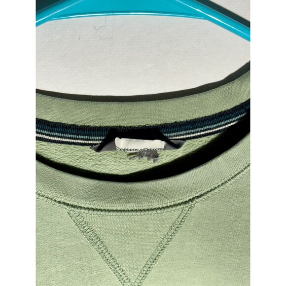 Eddie Bauer Men’s Crewneck Sweatshirt Size M Sage Green Pullover Casual Outdoor - Picture 3 of 5